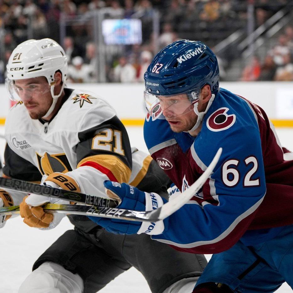 Martin Necas shines in Avalanche's victory over the Golden Knights